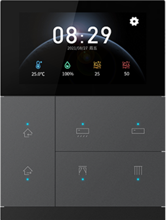 Smarthome KNX Paket - GVS KNX Waltz Touch+ Pad - Smarthome IT Services KNX System