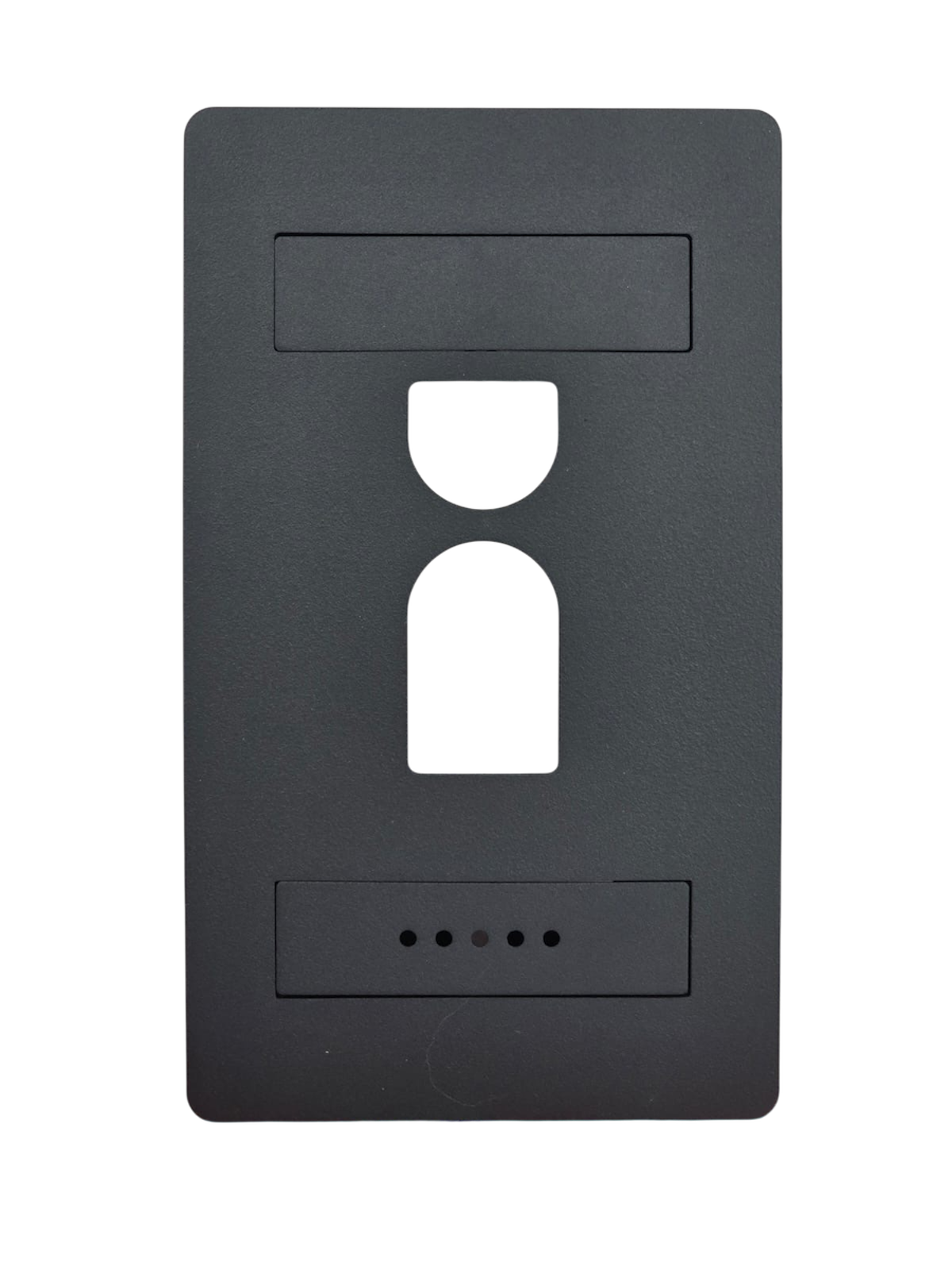 Ring Klingel Halterung Unterputzbefestigung - passend für Ring Videotürklingel Kabel (Ring Doorbell Wired) in Anthrazit RAL7016 - Smarthome IT Services KNX System