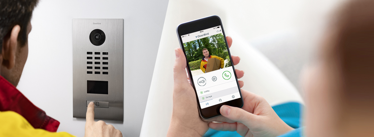 D1101FV Fingerprint 50 Unterputz IP Video Türstation - Smarthome IT Services